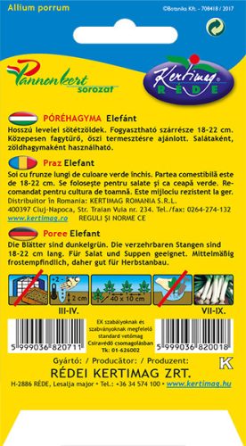 Póréhagyma Elefánt 2 g