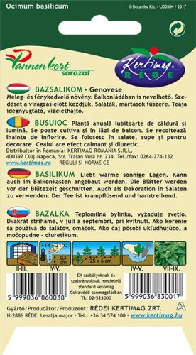 Bazsalikom 2 g