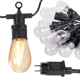 Kerti füzér fényfüzér 15 LED-es égővel