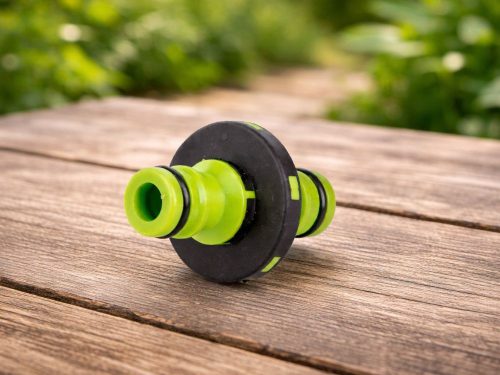 Dupla adapter kerti tömlő gyorscsatlakozójához