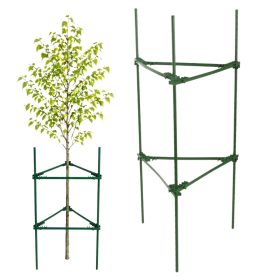   Háromszög alakú növénytámasztó karó, 120 cm, stabil, kertekbe 