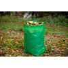 Lombgyűjtő zsák 100l, zöld, 70x45cm, 3db-os szett /6szett/karton