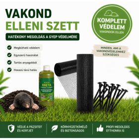 Vakond elleni szett - 400 m2