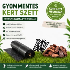 Gyommentes kert szett