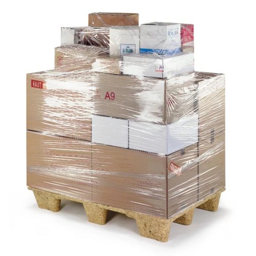 Átlátszó erős sztreccsfólia, raklapfólia, 3 kg, 50 cm