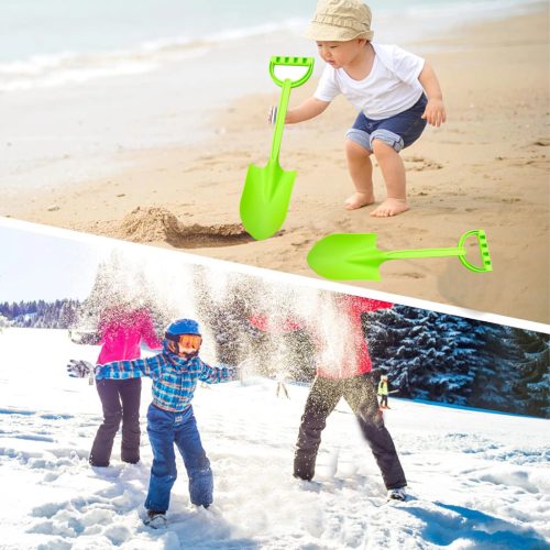 Zöld színű homokozó lapát gyerekeknek 64 cm