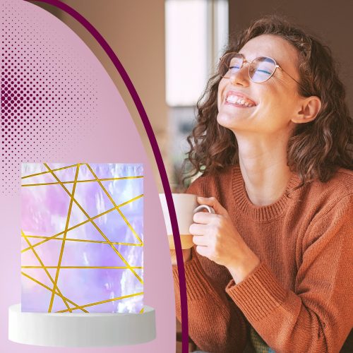 Futártasak ragasztócsíkkal 255X370 LILA és ARANY 50 DB