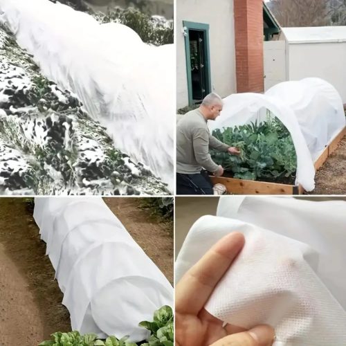 Téli növényvédő takaró, fehér 1x15m 90g