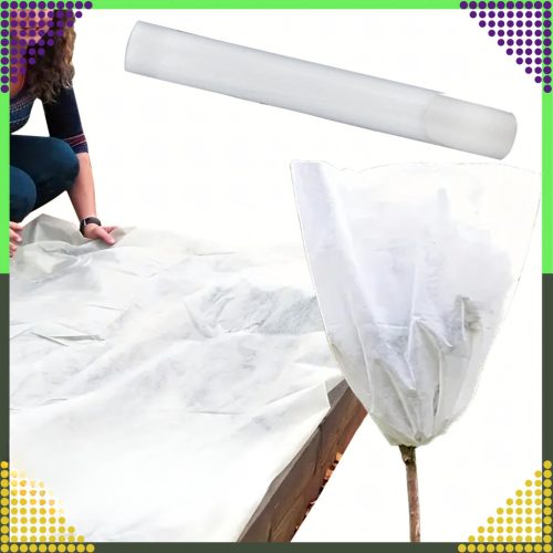 Agrotextil téli növénytakaró, 15x1m 70g, fehér agroszövet