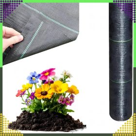   Geotextil, agroszövet, fekete gyomgátló szőnyeg, 70g 0,8x50 méter