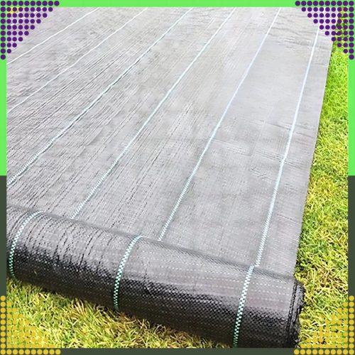 Geotextil, agroszövet, fekete gyomgátló szőnyeg, 70g 0,8x50 méter