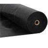 Geotextil, agroszövet, 1,6x50m, 70g/m², UV-álló, fekete - gyomirtó kertszőnyeg, PP talajtakaró növényvédelemhez
