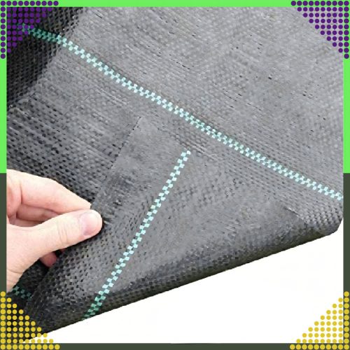 Geotextil, agroszövet, fekete gyomgátló szőnyeg, 90g 1,6x50 méter