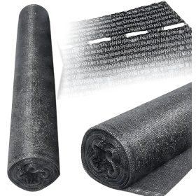Árnyékoló háló, 95%-os, antracit, 1,5x5 m, 180g/m2