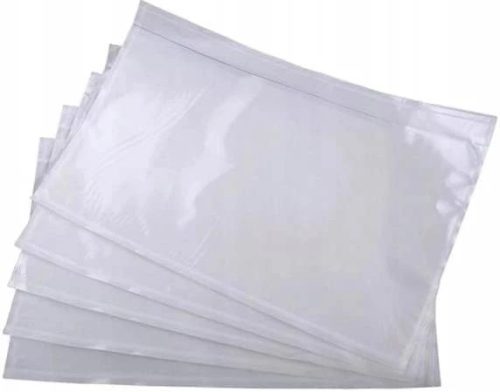 Csomagkísérő öntapadós okmánytasak szállítási okmányok részére 175x132 mm 100db/csomag