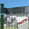 Belátásgátló kerítésszalag 19 cm x 35 m, szürke kőmintás kerítéshez való szalag, UV álló + 20 db rögzítőkapocs