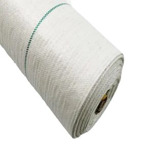   Geotextil, 1,6x100m, 70g/m², UV-álló, fehér - gyomirtó agroszövet kertszőnyeg, PP talajtakaró növényvédelemhez