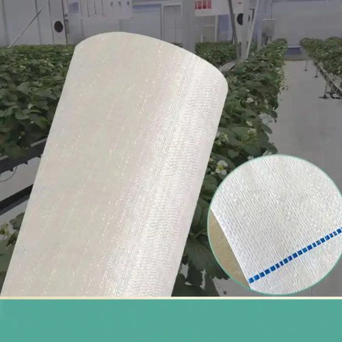 Geotextil, 1,6x100m, 70g/m², UV-álló, fehér - gyomirtó agroszövet kertszőnyeg, PP talajtakaró növényvédelemhez