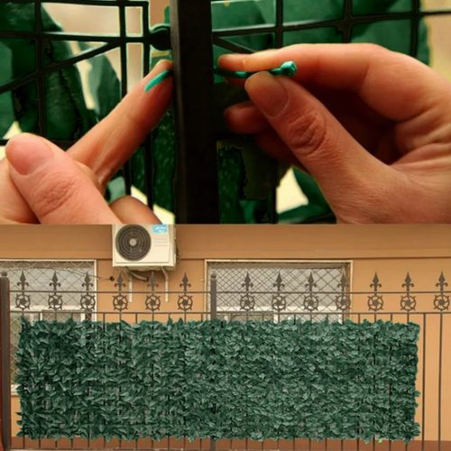 Mesterséges Borostyán Sövény Fal és Erkély Fedésére 1 x 3 m