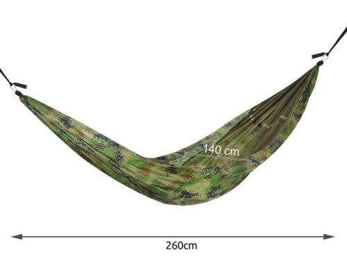 Függőágy Katonai mintás 260x140cm