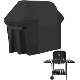 Vízálló Kerti grill takaró huzat, fekete, 147x61x122cm