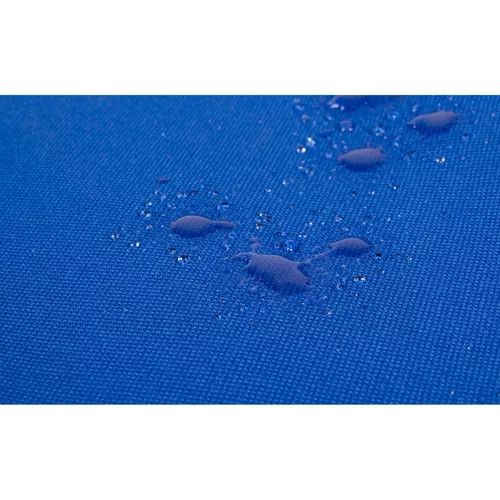 Összecsukható kerti nyugágy, napozóágy, kék, 110 kg, táskával
