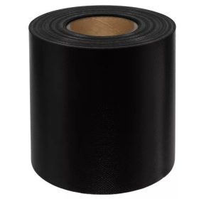   Belátásgátló kerítésszalag, fekete, 19cmx35m 300-400g/m2 
