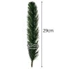 Műfenyő ágak havas karácsonyi dekorációhoz 40 db-os csomagban, 29 cm-es méretben
