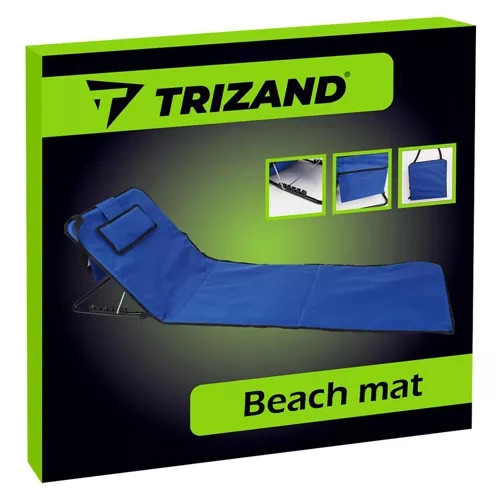 Strandszőnyeg nyugágy háttámlával összecsukható 150x47x48cm