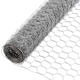   Csibedrót / csirkeháló, 1x25m, 32mm szemméret horganyzott